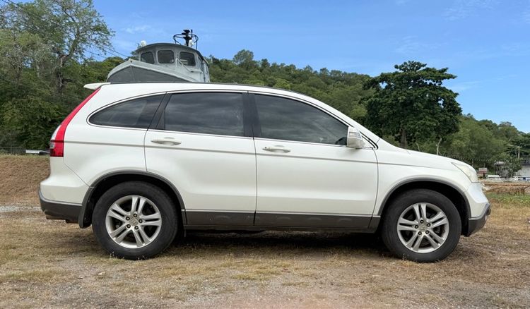 Honda CR-V 2008 2.0 E 4WD เบนซิน ไม่ติดแก๊ส เกียร์อัตโนมัติ ขาว รูปที่ 3