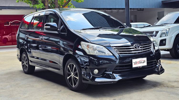 Toyota Innova 2013 2.0 V Utility-car เบนซิน ไม่ติดแก๊ส เกียร์อัตโนมัติ ดำ รูปที่ 3