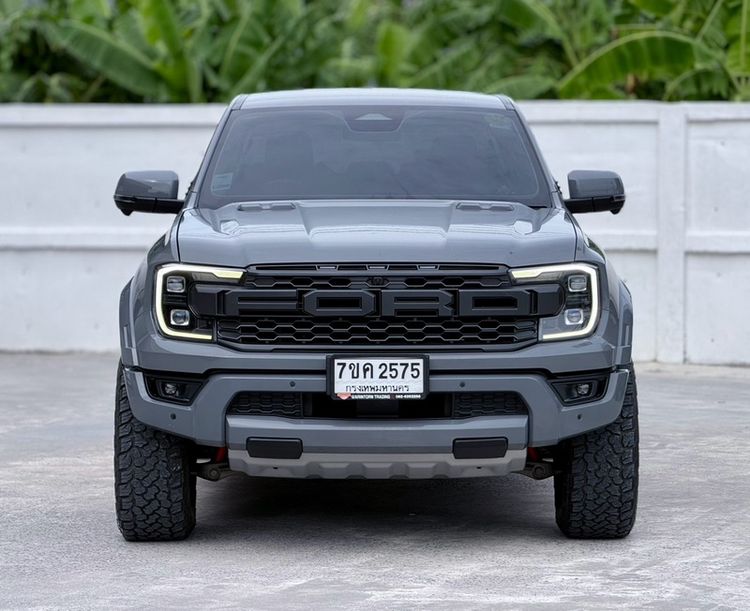 Ford Ranger 2022 Raptor 3.0 4WD Pickup เบนซิน ไม่ติดแก๊ส เกียร์อัตโนมัติ เทา รูปที่ 2