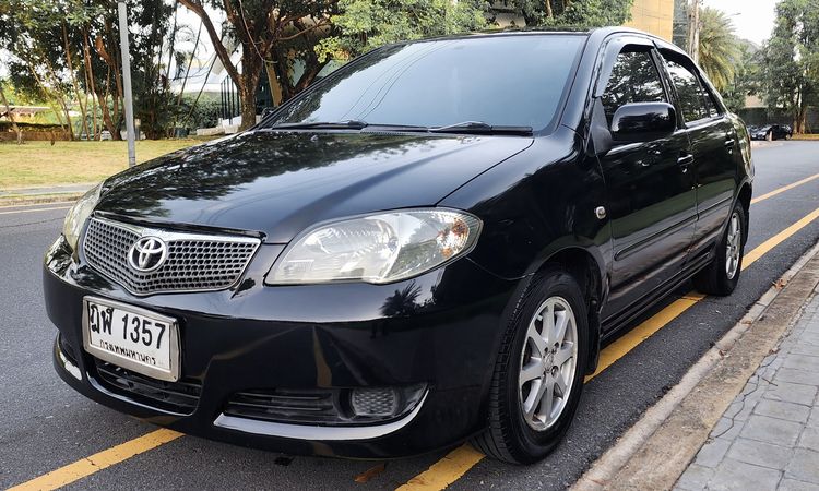 Toyota Vios 2006 1.5 E Sedan เบนซิน ดำ