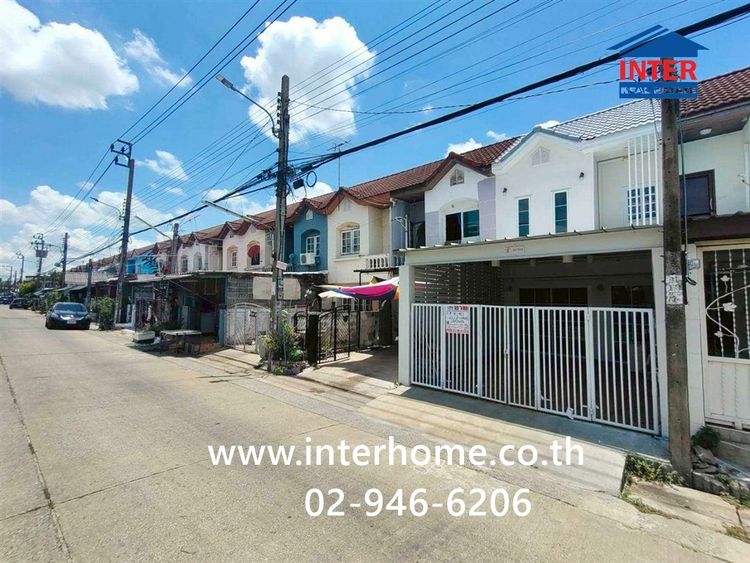 ทาวน์เฮ้าส์ 2 ชั้น 18.2 ตร.ว. โครงการชุมชนนิมิตใหม่1 ซอยนิมิตใหม่1 ถนนนิมิตใหม่ เขตมีนบุรี กรุงเทพมหานคร