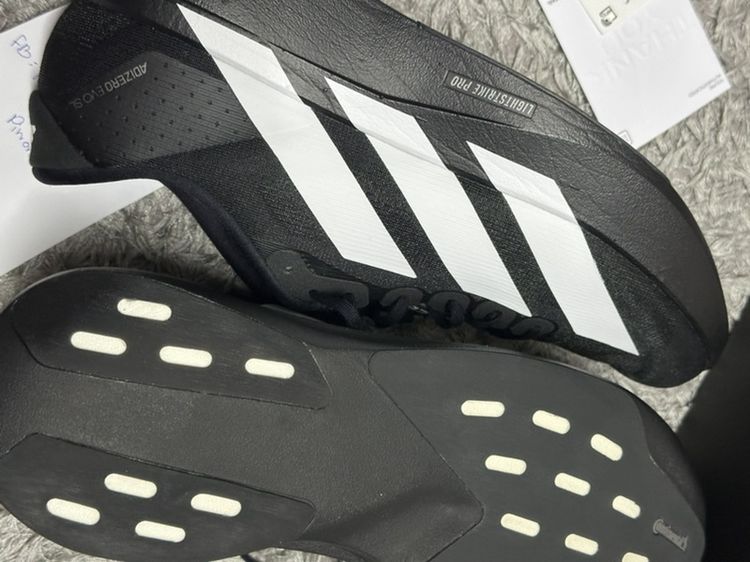 รองเท้า adidas Adizero Evo SL M สีดำ/ขาว รูปที่ 13
