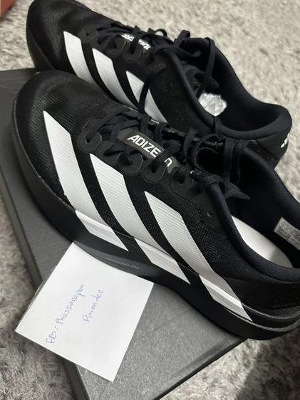 รองเท้า adidas Adizero Evo SL M สีดำ/ขาว รูปที่ 11