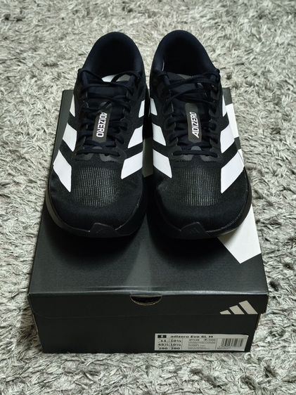 รองเท้าผ้าใบ อื่นๆ UK 10.5 | EU 45 1/3 | US 11 อื่นๆ รองเท้า adidas Adizero Evo SL M สีดำ/ขาว