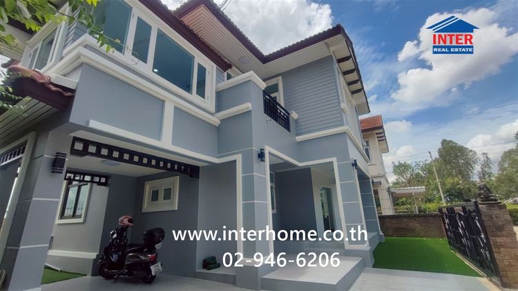 บ้านเดี่ยว 2 ชั้น 55.1 ตร.ว. หมู่บ้านธนาสิริ รัตนาธิเบศร์ ถนนรัตนาธิเบศร์ ถนนราชพฤกษ์ ถนนกาญจนาภิเษก บางบัวทอง นนทบุรี รูปที่ 3