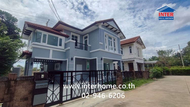 บ้านเดี่ยว 2 ชั้น 55.1 ตร.ว. หมู่บ้านธนาสิริ รัตนาธิเบศร์ ถนนรัตนาธิเบศร์ ถนนราชพฤกษ์ ถนนกาญจนาภิเษก บางบัวทอง นนทบุรี