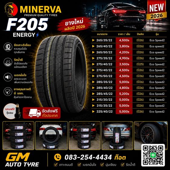 ยางใหม่ ปี26 ขอบ22 21 20 19 18 ราคาประหยัด รูปที่ 2