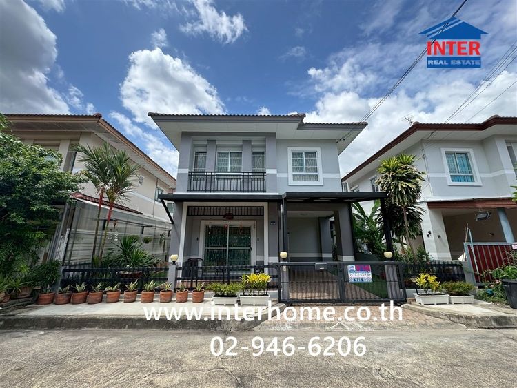 บ้านเเฝด 2 ชั้น 35 ตร.ว. หมู่บ้านพร้อมพัฒน์ 2 รามอินทรา ใกล้ซาฟารีเวิลด์ ซอยหทัยราษฏร์39ถนนปัญญาอินทรา ถนนทหัยราษฏร์39 เขตคลองสามวา กรุงเทพ รูปที่ 2