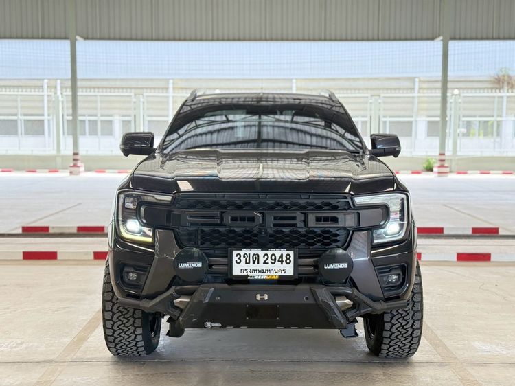 Ford Ranger 2022 2.0 Hi-Rider Wildtrak Pickup ดีเซล ไม่ติดแก๊ส เกียร์อัตโนมัติ ดำ รูปที่ 2