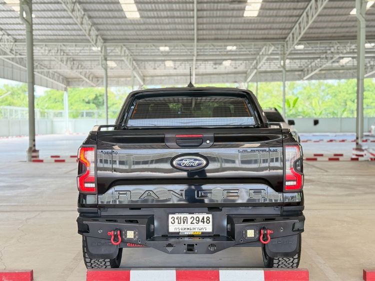 Ford Ranger 2022 2.0 Hi-Rider Wildtrak Pickup ดีเซล ไม่ติดแก๊ส เกียร์อัตโนมัติ ดำ รูปที่ 3