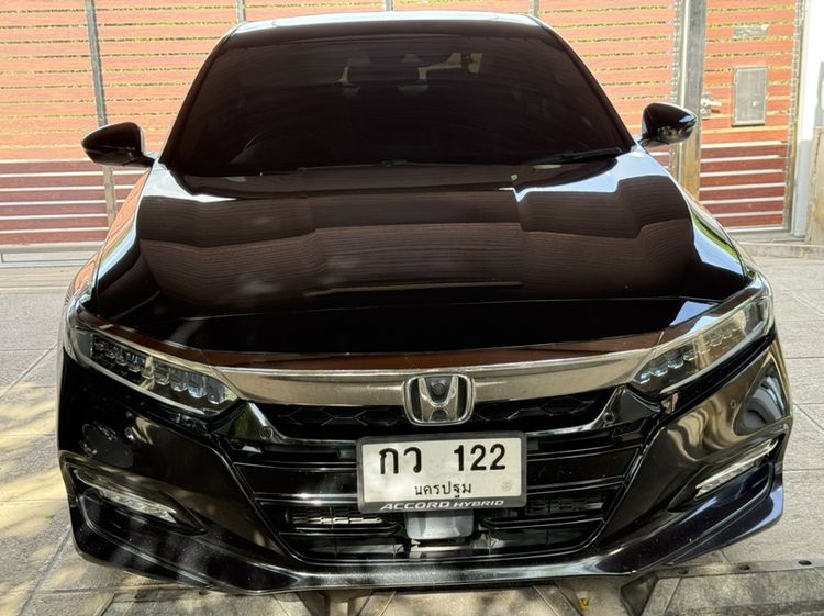 รถ Honda Accord 2.0 Hybrid Tech สี ดำ