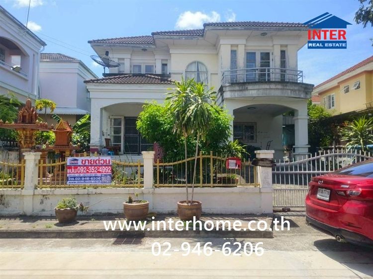 บ้านเดี่ยว 2 ชั้น 63.9 ตร.ว. หมู่บ้านกฤษดา ซิตี้ เลค แอนด์ พาร์ค ใกล้โรงพยาบาลจุฬารัตน์3 ซอยบางปลา18 ถนนเเทพารักษ์ ถนนบางนา-ตราด บางพลี 