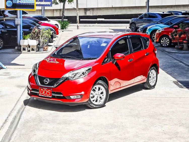 Nissan Note 2018 1.2 VL Sedan เบนซิน เกียร์อัตโนมัติ แดง รูปที่ 2