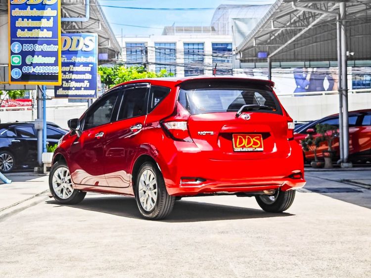 Nissan Note 2018 1.2 VL Sedan เบนซิน เกียร์อัตโนมัติ แดง รูปที่ 4