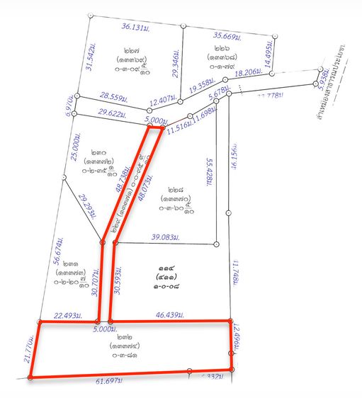 Land for Sale in Khanom – Mountain View – 1,822 sqm รูปที่ 4