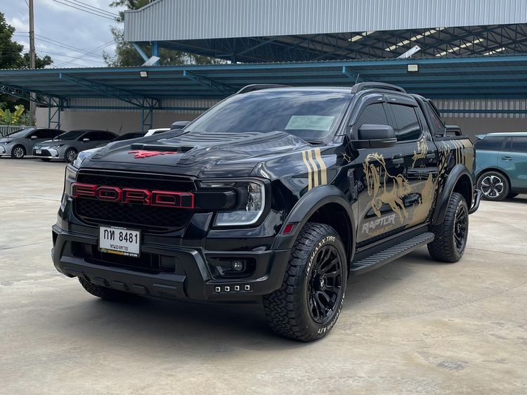 รถ Ford Ranger 2.0 Turbo Hi-Rider XLS สี ดำ