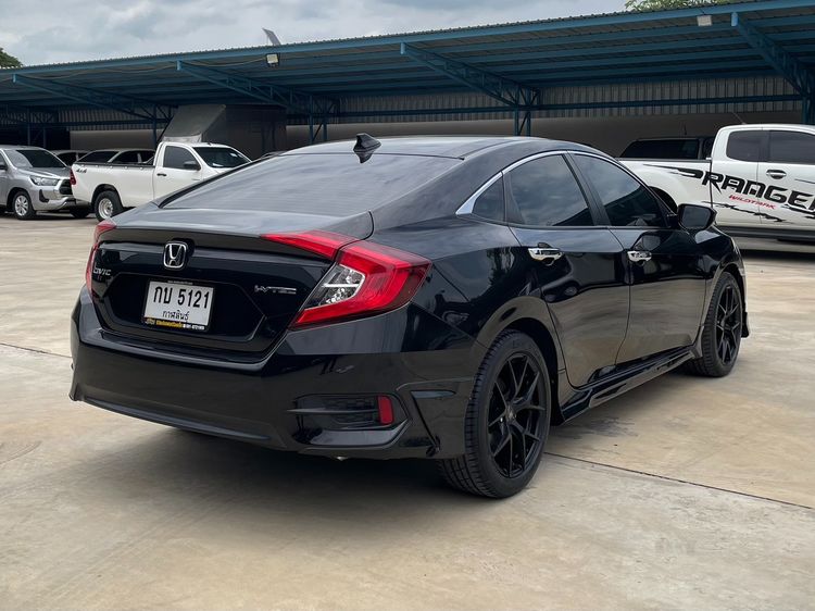Honda Civic 2018 1.8 E i-VTEC Sedan เบนซิน ไม่ติดแก๊ส เกียร์อัตโนมัติ ดำ รูปที่ 2