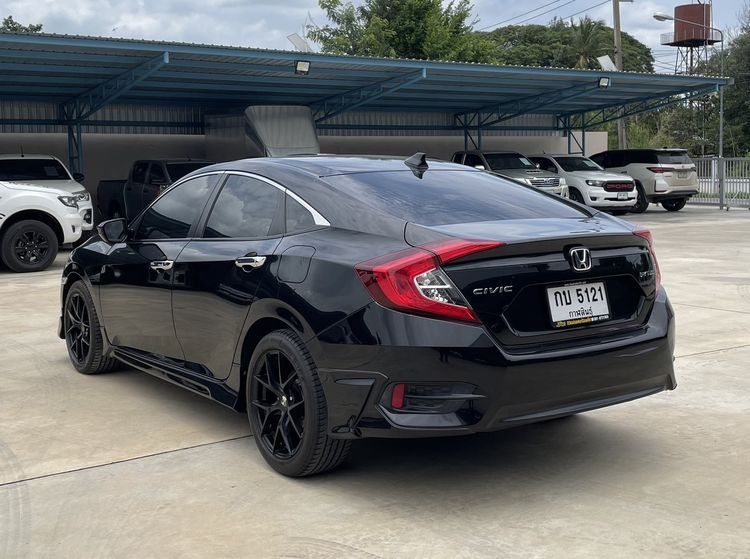 Honda Civic 2018 1.8 E i-VTEC Sedan เบนซิน ไม่ติดแก๊ส เกียร์อัตโนมัติ ดำ รูปที่ 4