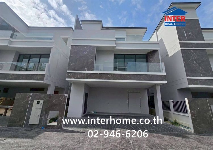 บ้านเดี่ยว 3 ชั้น 60.2 ตร.ว. หมู่บ้านไฮบิวรี่ วัชรพล - รามอินทรา ซอยร่วมมิตรพัฒนา แยก6-3 ถนนสุขาภิบาล5 ถนนร่วมมิตรพัฒนา เขตบางเขน กรุงเทพ