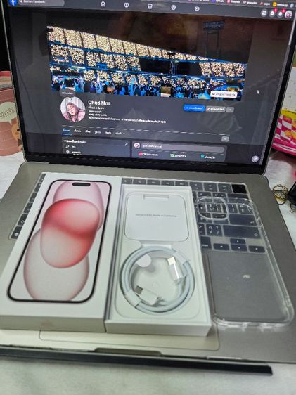 iPhone 15 128GB สีชมพู แบต 100% ประกันถึง 20 กค 70 รูปที่ 10
