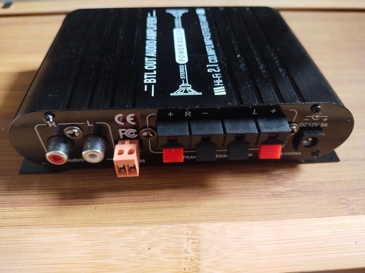 แอมป์จิ๋ว มือสอง 2.1CH รุ่น ST-838 + อะแดปเตอร์จ่ายไฟ 60W 12V 5a ราคา 350 รูปที่ 12