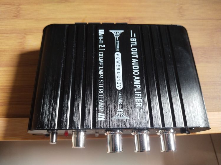 แอมป์จิ๋ว มือสอง 2.1CH รุ่น ST-838 + อะแดปเตอร์จ่ายไฟ 60W 12V 5a ราคา 350 รูปที่ 8