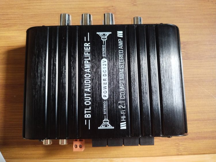 แอมป์จิ๋ว มือสอง 2.1CH รุ่น ST-838 + อะแดปเตอร์จ่ายไฟ 60W 12V 5a ราคา 350 รูปที่ 11