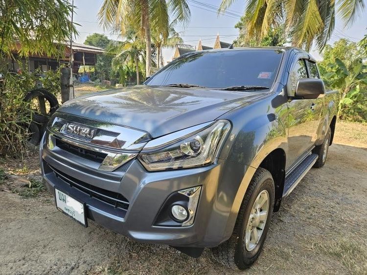 Isuzu D-MAX 2018 1.9 Hi-Lander L Pickup ดีเซล ไม่ติดแก๊ส เกียร์ธรรมดา เทา