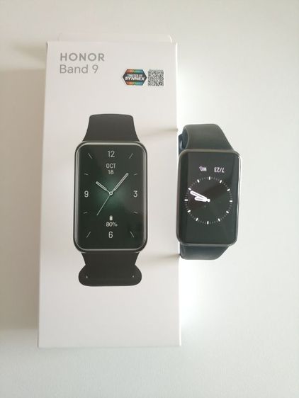 เรซิ่น ดำ Smart Watch HONOR Band 9 อุปกรณ์ครบ