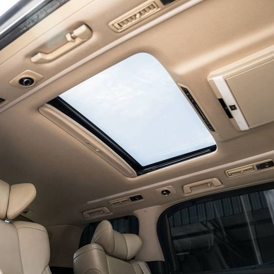 Toyota Alphard 2018 2.5 Hybrid E-Four 4WD Van ไฮบริด ขาว รูปที่ 3