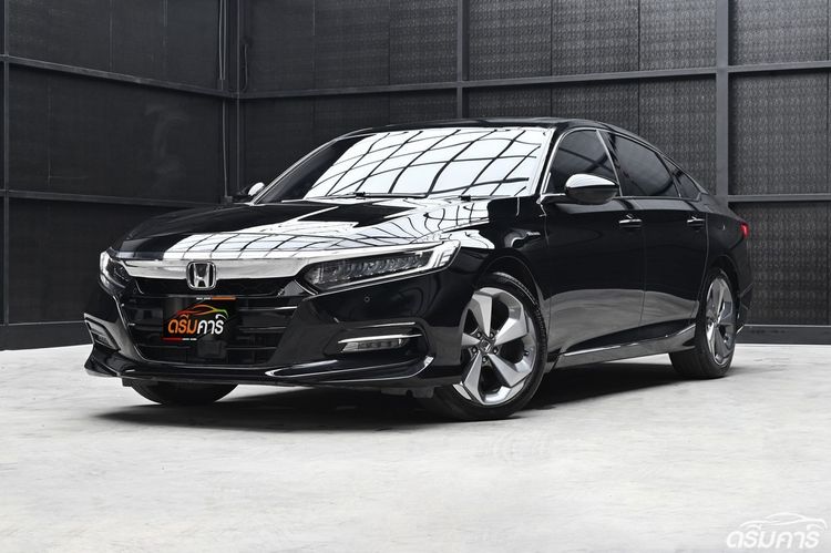 รถ Honda Accord 2.0 Hybrid Tech สี ดำ