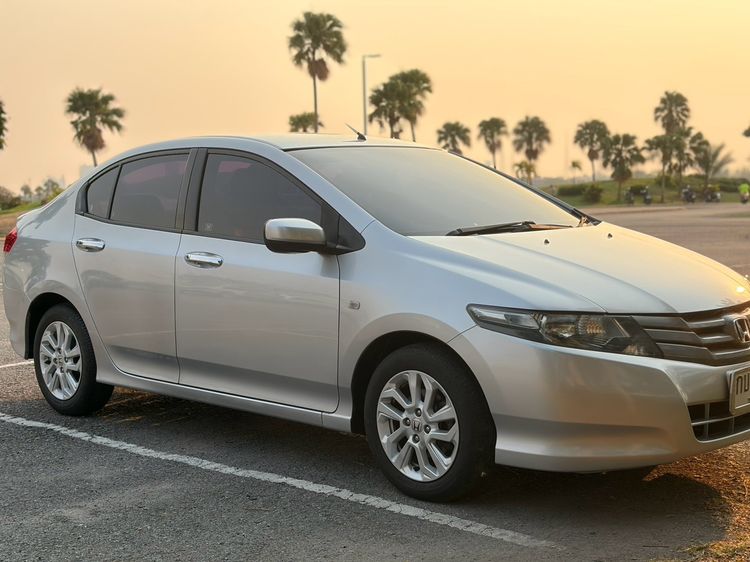 Honda City 2009 1.5 S i-VTEC Sedan เบนซิน ไม่ติดแก๊ส เกียร์ธรรมดา บรอนซ์เงิน