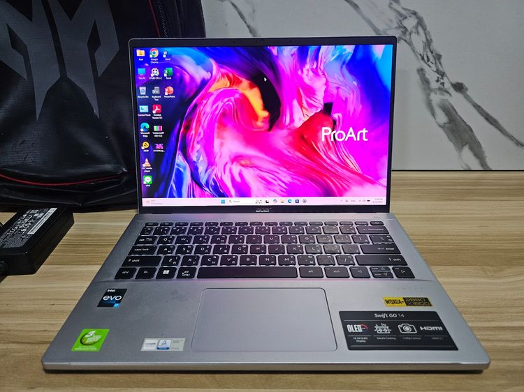 Acer Swift OLED i7-13700H+Ram16DDR5+ IRIS XE GRAPHICS+14 Oled 2.8K เครื่องสวย พร้อมใช้งาน รูปที่ 10