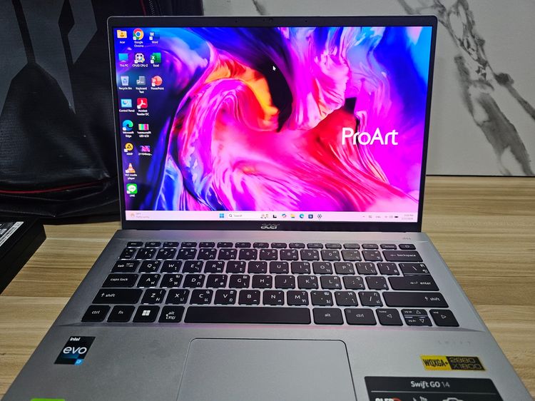 Acer Swift OLED i7-13700H+Ram16DDR5+ IRIS XE GRAPHICS+14 Oled 2.8K เครื่องสวย พร้อมใช้งาน รูปที่ 2
