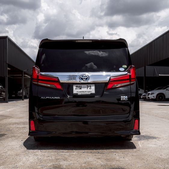 Toyota Alphard 2018 2.5 Hybrid Van ไฮบริด ขาว รูปที่ 3