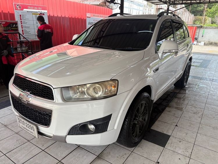 Chevrolet Captiva 2011 2.0 LT 4WD Sedan ดีเซล ไม่ติดแก๊ส เกียร์อัตโนมัติ ขาว รูปที่ 2