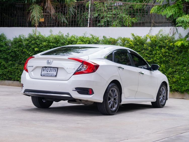 Honda Civic 2019 1.8 EL i-VTEC Sedan เบนซิน ไม่ติดแก๊ส เกียร์อัตโนมัติ ขาว รูปที่ 4