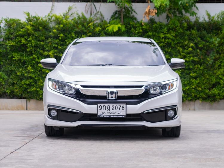 Honda Civic 2019 1.8 EL i-VTEC Sedan เบนซิน ไม่ติดแก๊ส เกียร์อัตโนมัติ ขาว รูปที่ 2