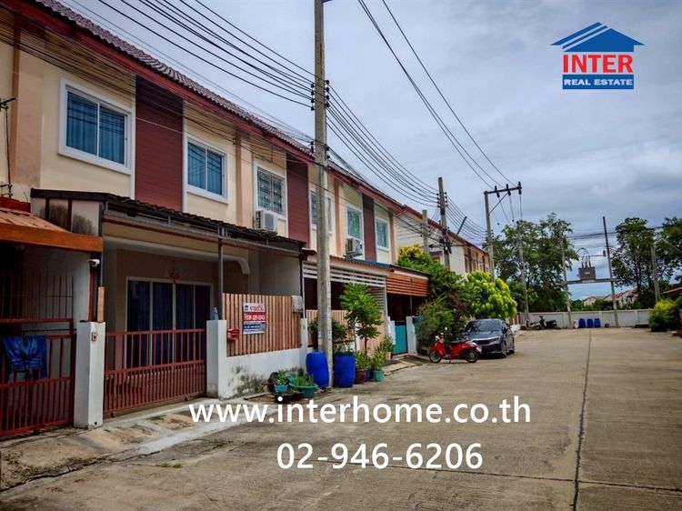 ทาวน์โฮม 2 ชั้น 21.7 ตร.ว. หมู่บ้านเคซีคู่สร้างวิลล่า เฟส6 ติดถนนประชาอุทิศ-วัดคู่สร้าง ถนนสุขสวัสดิ์ พระสมุทรเจดีย์ สมุทรปราการ