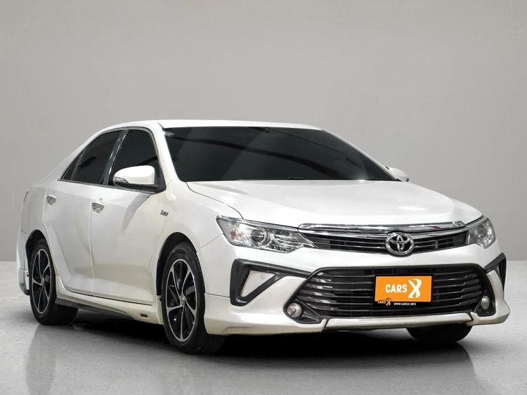 Toyota Camry 2015 2.0 G Extremo Sedan เบนซิน ไม่ติดแก๊ส เกียร์อัตโนมัติ ขาว รูปที่ 3