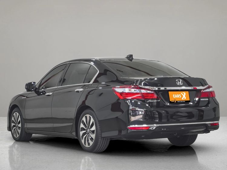 Honda Accord 2017 2.0 Hybrid Sedan ไฮบริด ไม่ติดแก๊ส เกียร์อัตโนมัติ ดำ รูปที่ 4