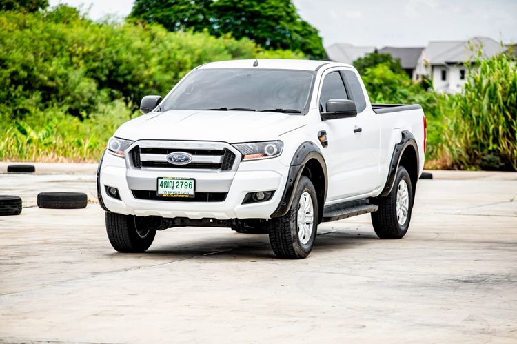 Ford Ranger 2017 2.2 Hi-Rider XLS Pickup ดีเซล เกียร์ธรรมดา ขาว