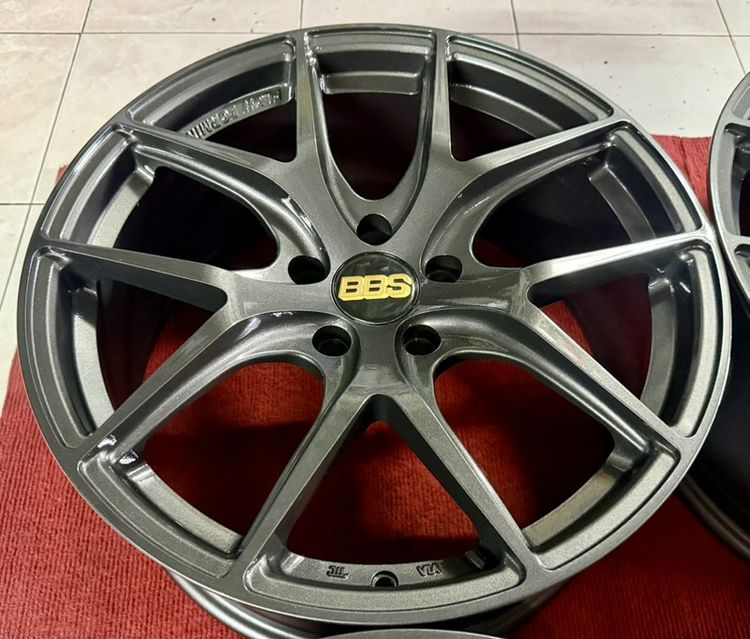 BBS FIR 18x8 5 5x114 สีเทากับสวยงาม ล้อเบามือสอง รูปที่ 6