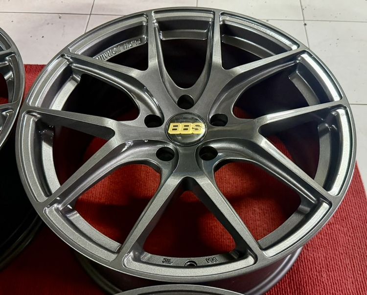 BBS FIR 18x8 5 5x114 สีเทากับสวยงาม ล้อเบามือสอง รูปที่ 3