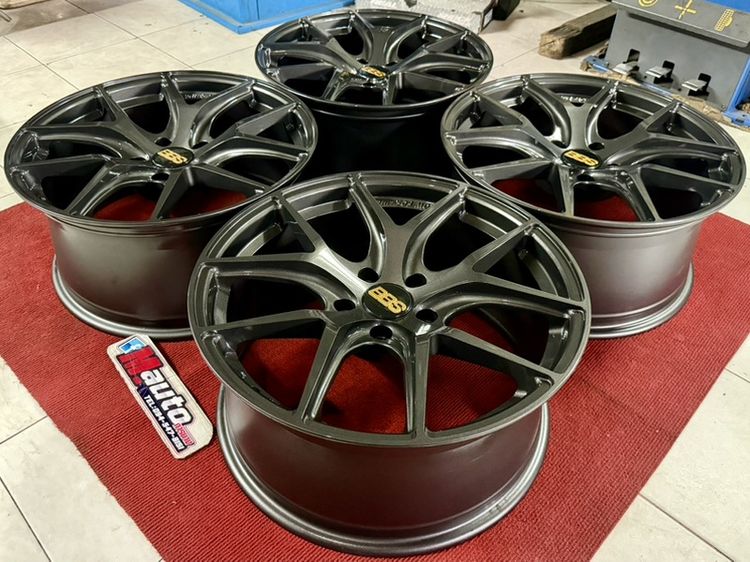 BBS FIR 18x8 5 5x114 สีเทากับสวยงาม ล้อเบามือสอง รูปที่ 8