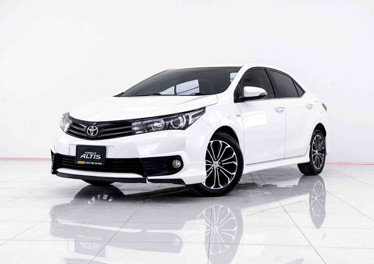 Toyota Altis 2015 1.8 Esport Sedan เบนซิน ไม่ติดแก๊ส เกียร์อัตโนมัติ ขาว