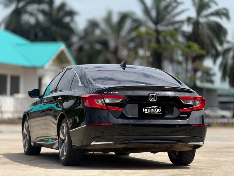 Honda Accord 2020 2.0 Hybrid Tech Sedan ไฮบริด ไม่ติดแก๊ส เกียร์อัตโนมัติ ดำ รูปที่ 4