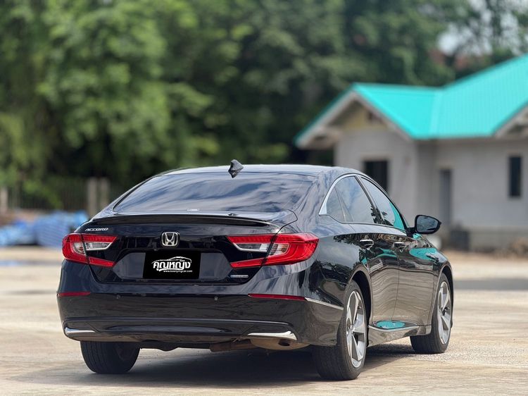 Honda Accord 2020 2.0 Hybrid Tech Sedan ไฮบริด ไม่ติดแก๊ส เกียร์อัตโนมัติ ดำ รูปที่ 2