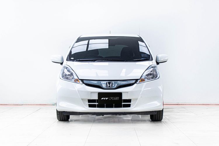 Honda Jazz 2013 1.3 Hybrid Sedan เบนซิน ไม่ติดแก๊ส เกียร์อัตโนมัติ ขาว รูปที่ 4