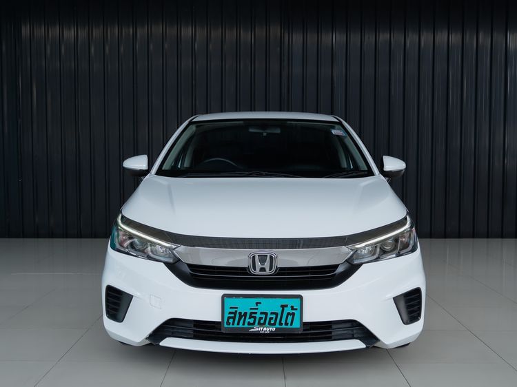 Honda City 2021 1.0 SV Sedan เบนซิน ไม่ติดแก๊ส เกียร์อัตโนมัติ ขาว